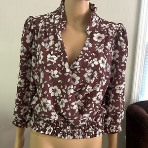 Monteau Los Angeles blouse size XL preloved EUC ❤️